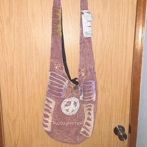 Hippy style purse
